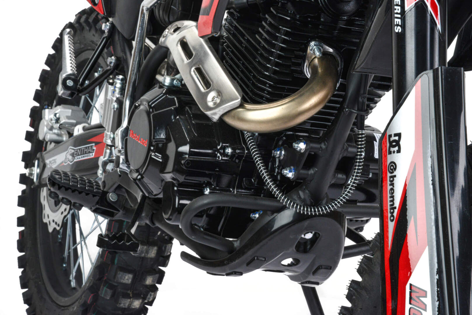 Мотоцикл Кросс Motoland XR300 LITE красный (175FMM)